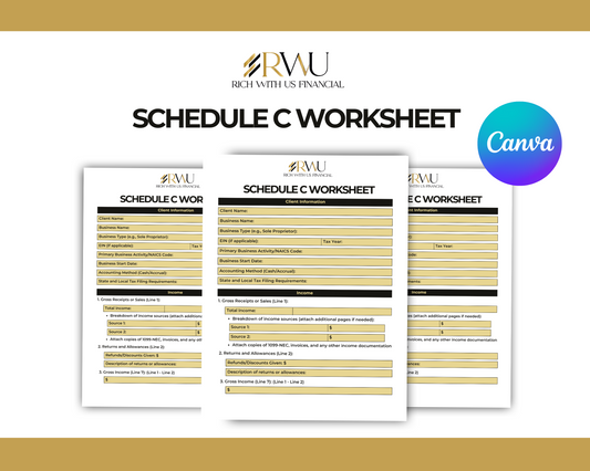 Schedule C Worksheet